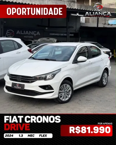 Fiat Cronos Drive 1.3 8V Flex 2024
