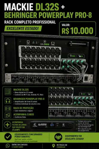 Mesa de som MACKIE DL32S