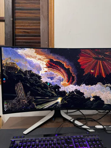 Monitor 32 polegadas Alienware 4k 240hz QD-OLED