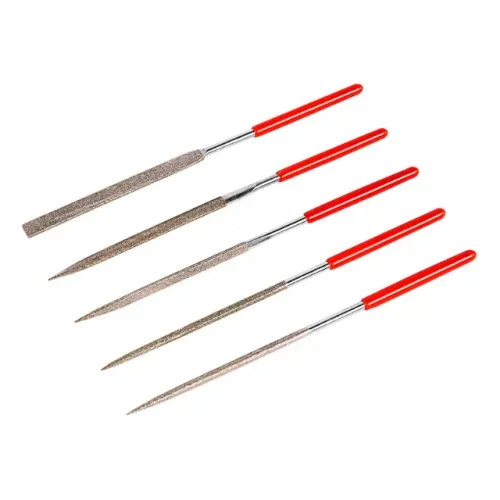 Jogo de Limas Agulha Diamantadas MTX 140 mm 5 Peças