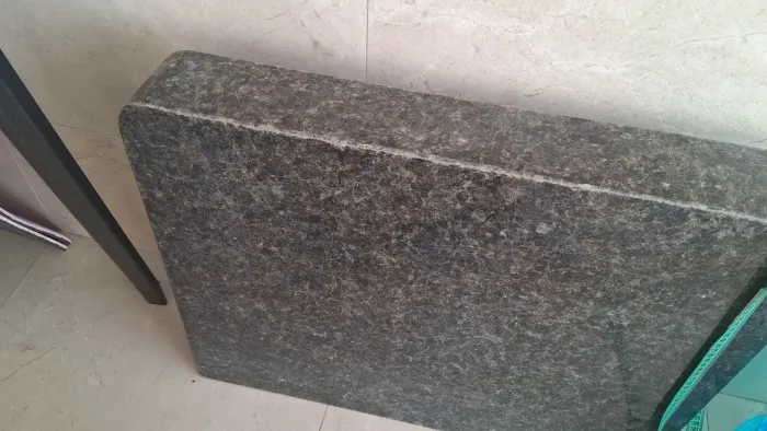 Bancada de mármore negro