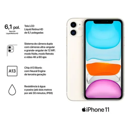 Vendo IPhone 11 / 1 ano e 5 meses de uso