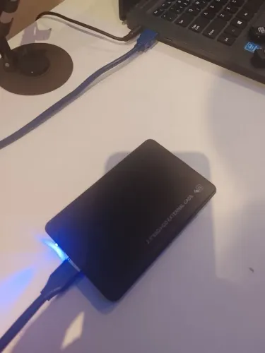 HD externo Muito Novo 1 TB velocidade 3.0