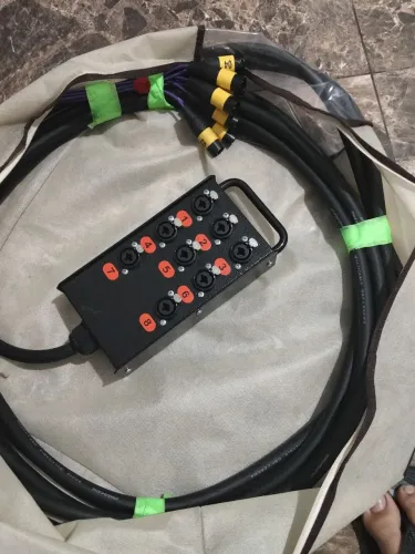 Medusa Cirilo cabos 8 vias xlr 10M