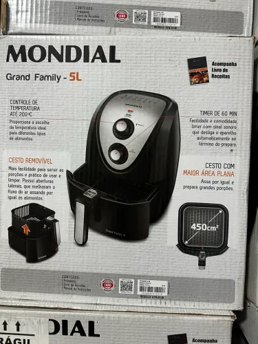 Airfryer Mondial 5L 220 ou 110v