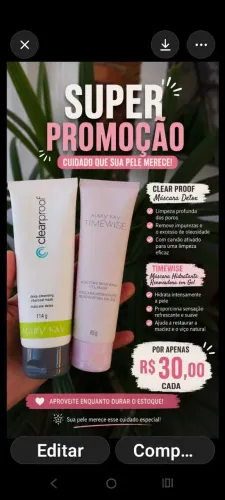 Máscara Mary Kay 