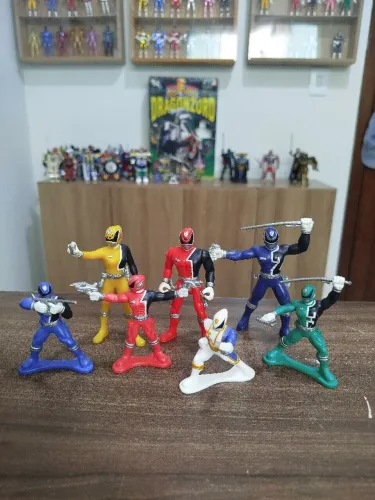 Lote Miniaturas Power Rangers SPD