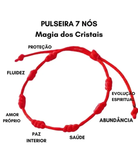 Pulseira 7 nós