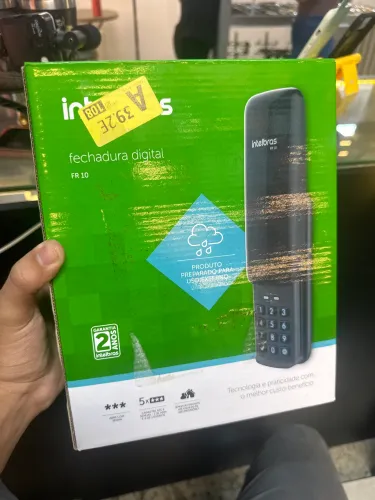 Fechadura digital INTELBRAS nova na caixa 