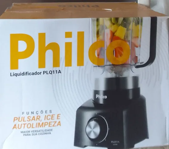Liquidificador novo, na caixa fechada.