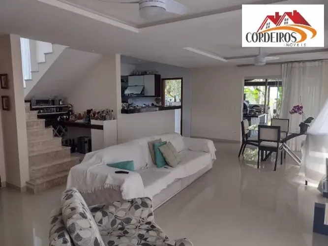 Casa Duplex de alto padrão com piscina no condomínio Sol Maior/Mar do Norte
