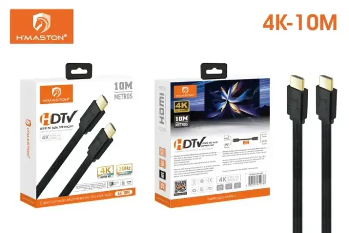 Cabo HDMI 4KHD 10M HMaston 4KHD-10mt