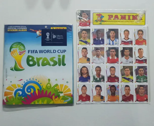 Álbuns completos Copas de 2014 e 2018