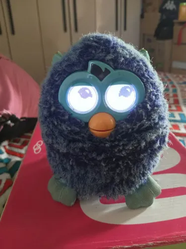 Furby azul, modelo "Twilight", LEIA O ANÚNCIO