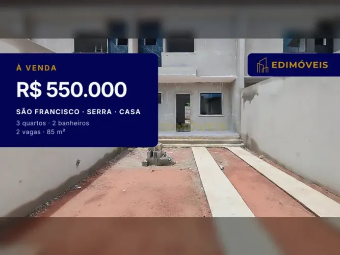 Oportunidade: Casa com 1 suíte e quintal em São Francisco, ideal para sua família!