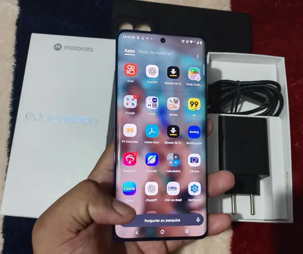 Motorola Moto Edge 60 Pro Blue Zerado 