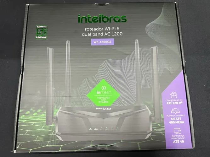 Roteador Intelbras com tecnologia Mesh
