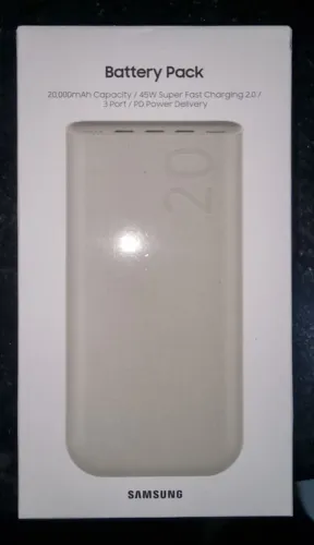 Vendo powerbank samsung 20 mil mah 
