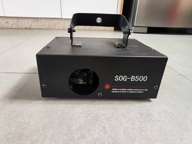 Laser Azul 500mw Dmx Rítmico Bivolt Automático - Perfeito Estado c/ Bag Transporte!