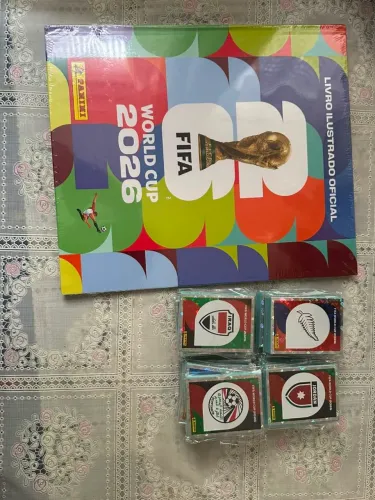 Vendo álbum completo Copa 2026 (Capa Dura)