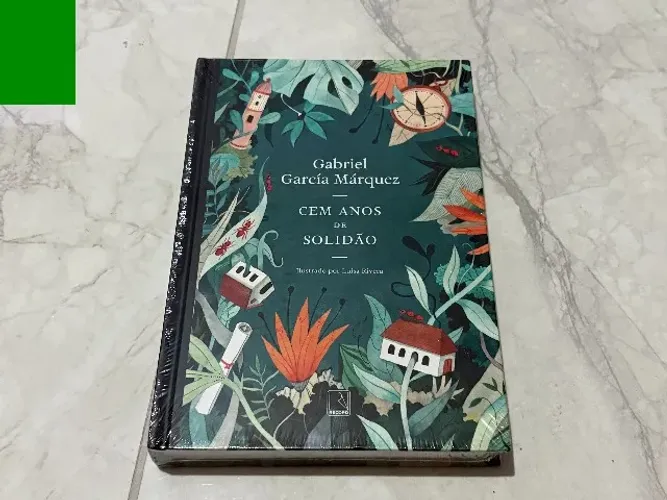 Livro Cem Anos de Solidão - Gabriel García Márquez (Ilustrado) - Novo Lacrado