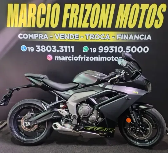 Triumph Daytona 660cc 2025 garantia de fabrica