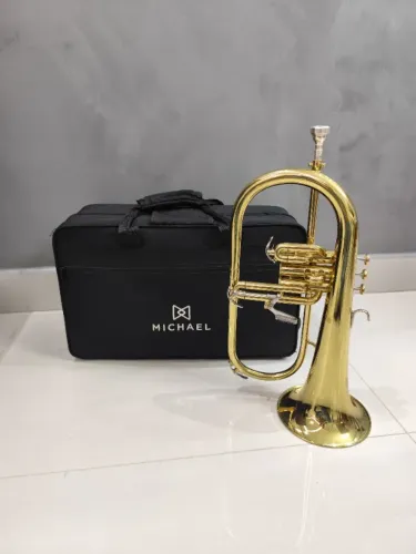 FLUGELHORN MICHAEL WFHM35 SIB LAQUEADO /SEMI NOVO/PARCELO 21X