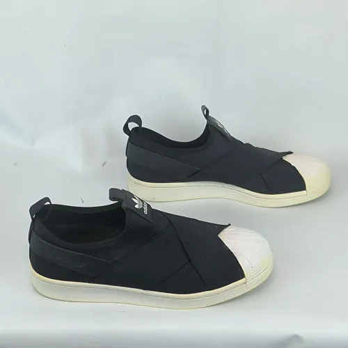 Tênis Adidas superstar slip on preto tamanho 39 