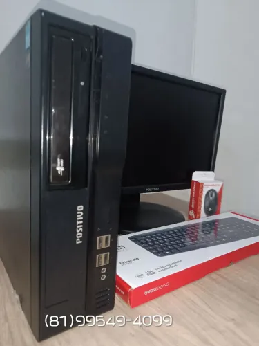 PC Completo Positivo I3 de 4° (1 ano de garantia)