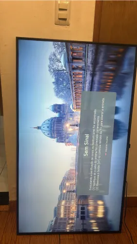 Smart tv 50 polegadas LG com linha 