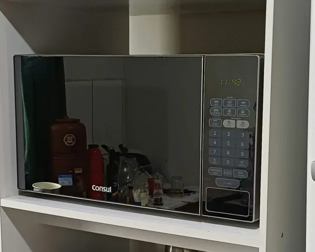  Micro-ondas Consul Grill Espelhado