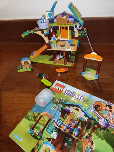 lego friends casa na árvore