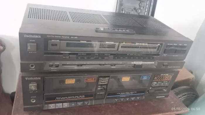 Vendo Receiver tecnhics+ dek tecnhics tudo funcionando 