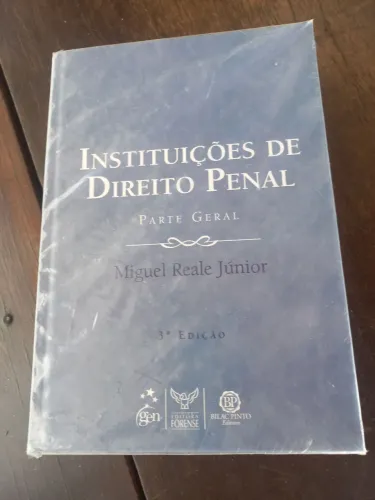 Livro instituiçoes de direito penal