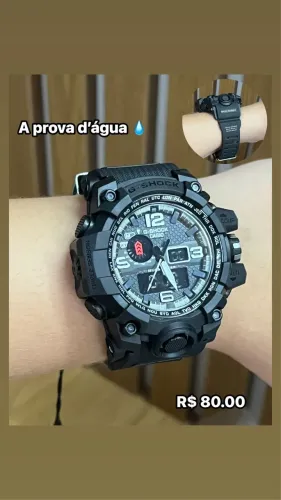 Relógio G-Shock aprova água