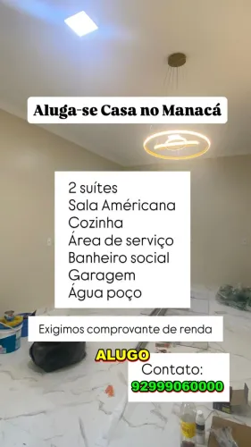 Casa no Novo Manacá - 2 Suítes, 50m², 1 Vaga, Iluminação Completa