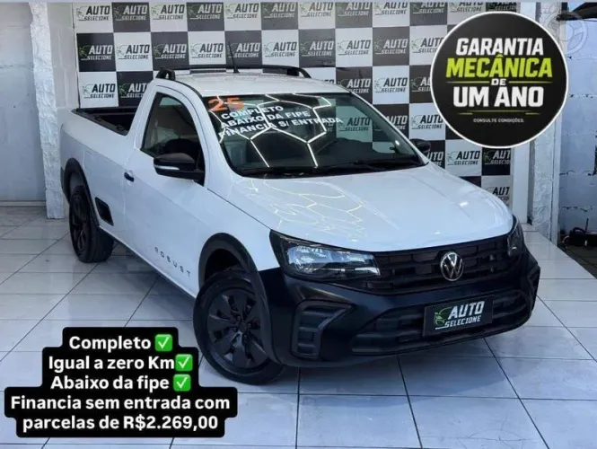 Volkswagen Saveiro Robust 1.6 Total Flex 16V 2025
