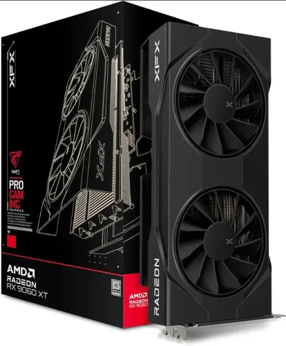 Placa de Vídeo XFX Swift Radeon RX9060 XT OC 8GB GDDR6 PCI-Express NOVO lacrado