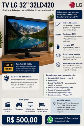 TV LG 32?