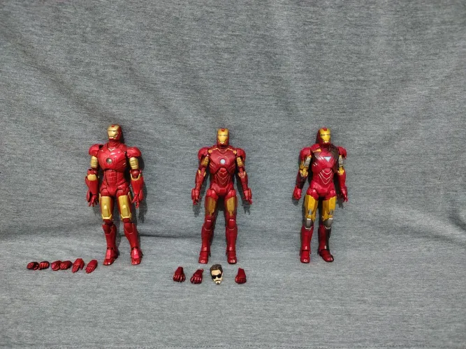 Bonecos homens de ferro mcu
