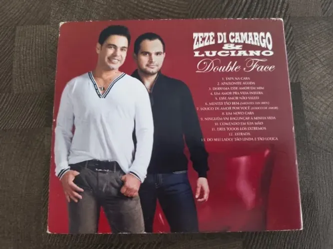 Cd Zezé Di Camargo & Luciano - Double Face - 2010