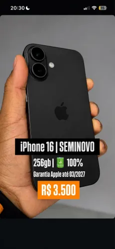 Vendo iphone 16 256gb