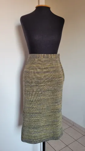 Saia Lápis Cintura Alta Inverno Vintage | Veste 36 | Perfeito Estado