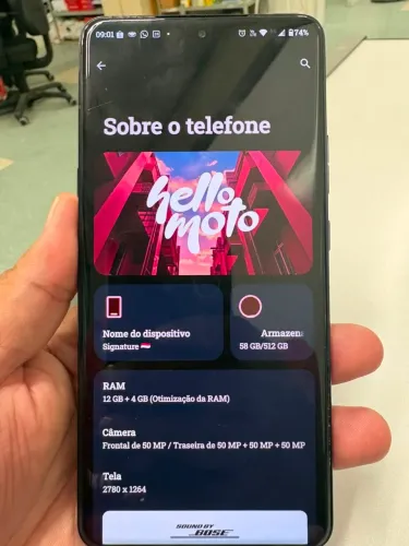 MOTOROLA SIGNATURE LEIAM! 