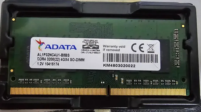 Memória RAM de Notebook