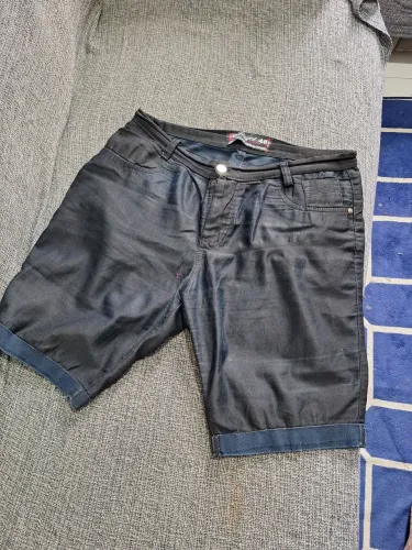 Bermuda jeans masculina