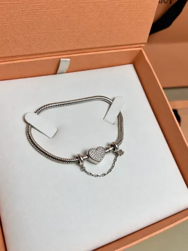 Pulseira Vivara Coração Cravejado Original com Caixa e Embalagem