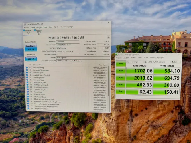 SSD NVME 256GB