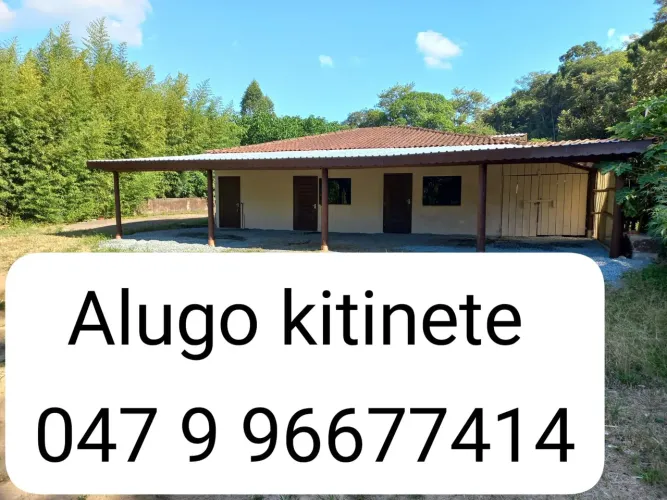 Alugo kitinete e vendo chácara