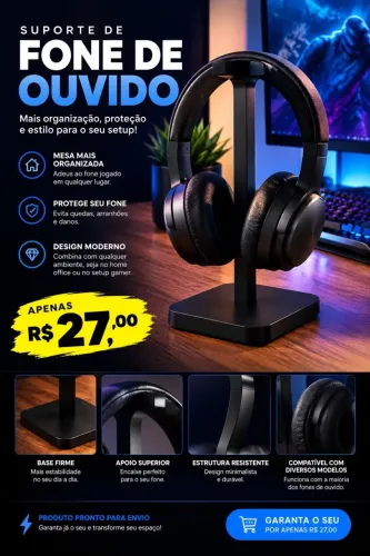 Suporte de Headset